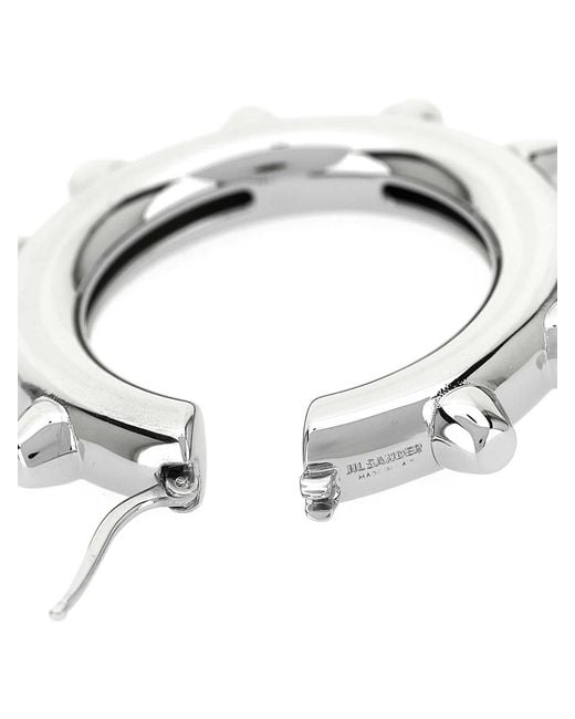 Jil Sander White 731 Earrings