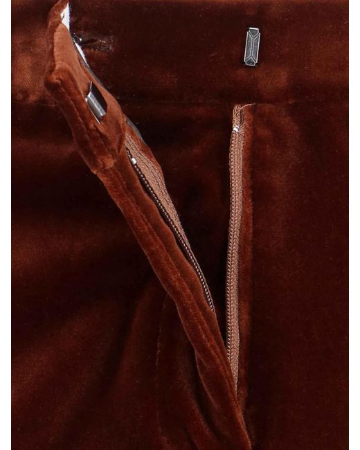 Etro Purple Bootcut Trousers