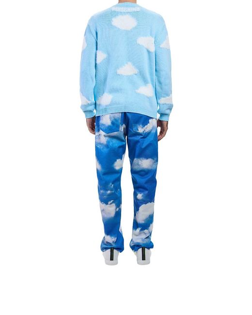 Moschino Blue Clouds Shirt for men