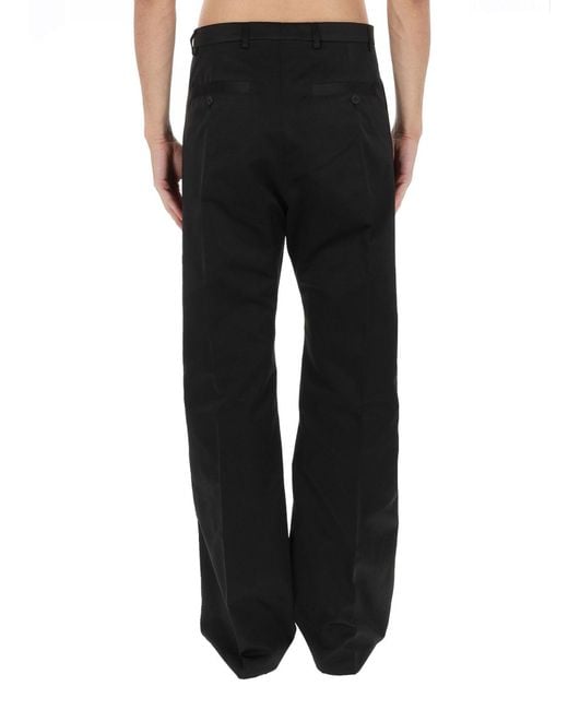 Rick Owens Black Tailored Geth Pants for men