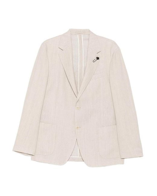 Lardini White Jacket for men