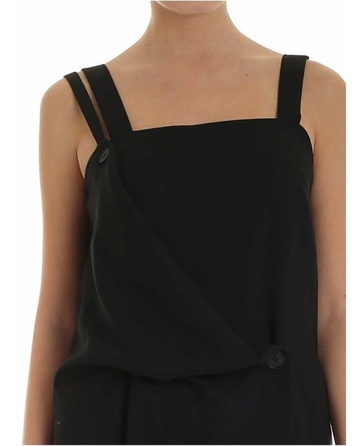 McQ Alexander McQueen Black Kotomi Dress