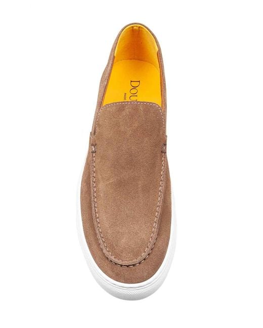 Doucal's Brown Doucals Moccasin for men