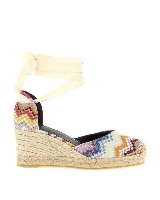 Missoni Metallic Eva Espadrilles