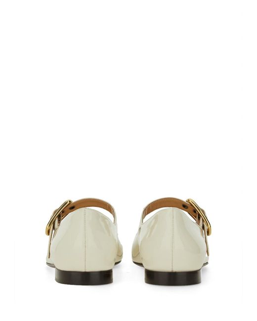 Chloé White Ballerina Polly