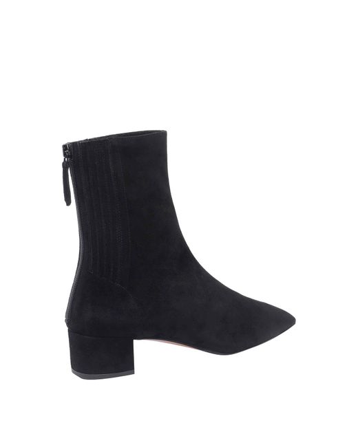 Aquazzura Black Saint Honore Booties