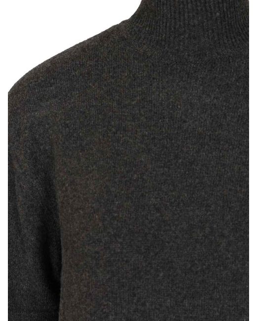 Jacquemus Black La Maille Castanha Wool And Cashmere-Blend Top