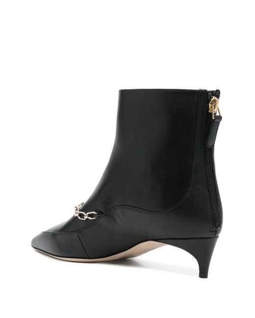 Malone Souliers Black Franca 40 Ankle Boots