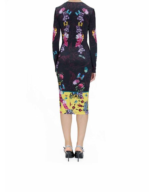 Versace Jeans Couture Blue Dress