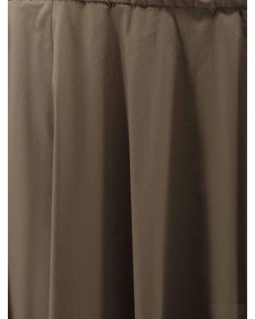 Aspesi Brown Cotton Skirt