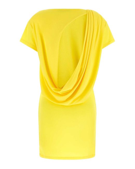 Jacquemus Yellow 'La Robe Mistral' Dress
