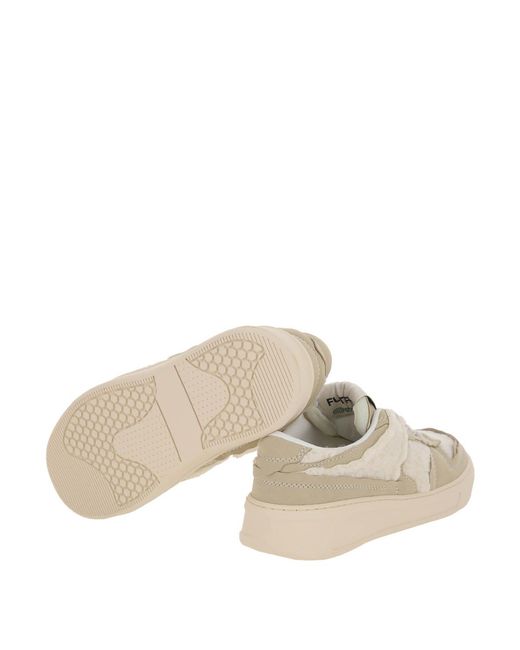 MSGM White Fantastic Sneakers