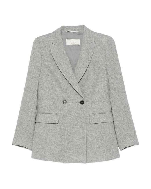 Peserico Gray Blazer