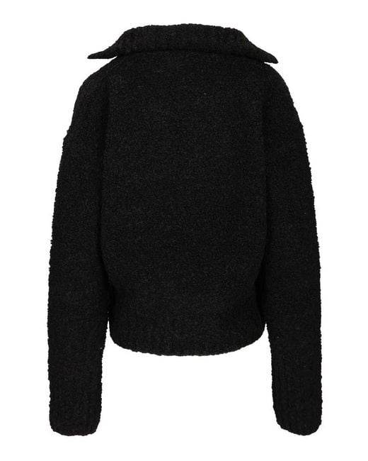 Barena Black Maura Lanula Sweater
