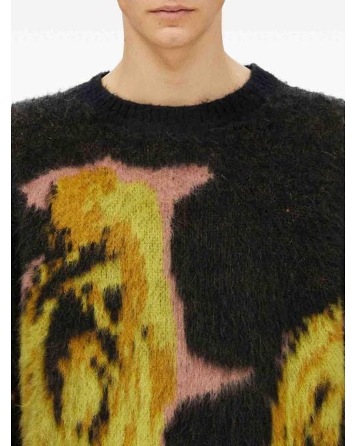 MSGM Black Crewneck for men
