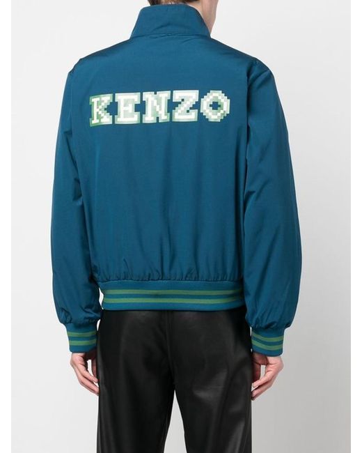 KENZO Blue Jacket for men