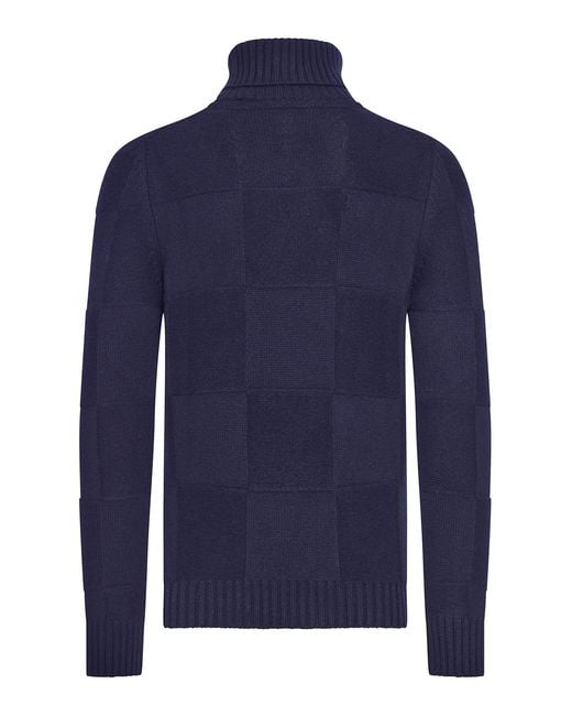 Nome Blue Turtleneck for men