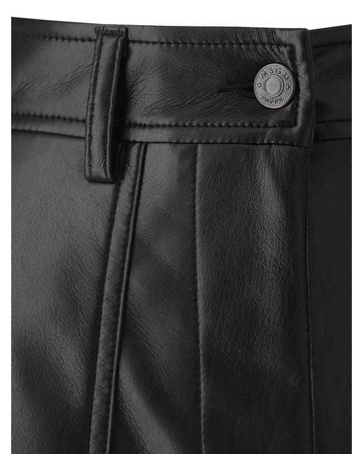 MSGM Gray Cargo Trousers