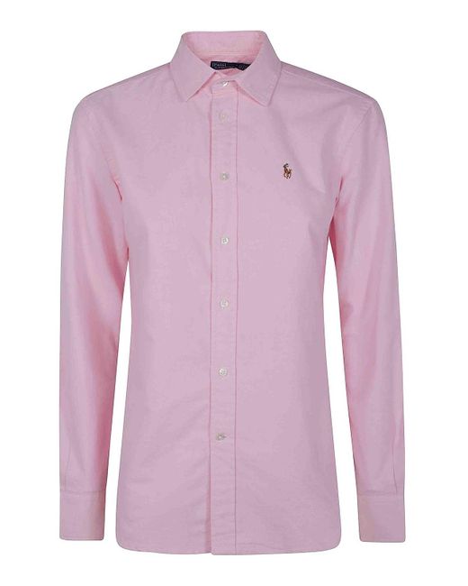 Polo Ralph Lauren Pink Cotton Shirt