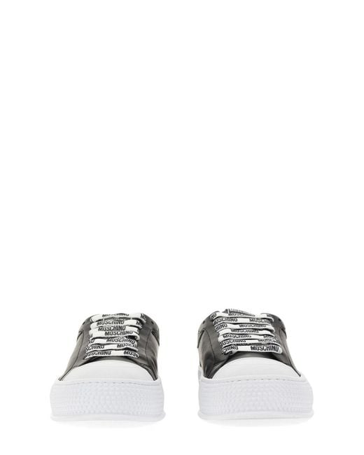 Moschino White Logo Sandals for men