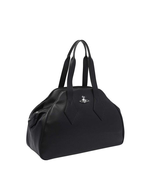 Vivienne Westwood Black Yasmine Shoulder Bag