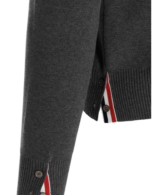 Thom Browne Black Crewneck for men