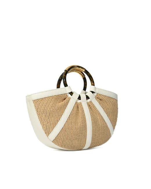 Borsa Shell Medium di Coccinelle in Natural