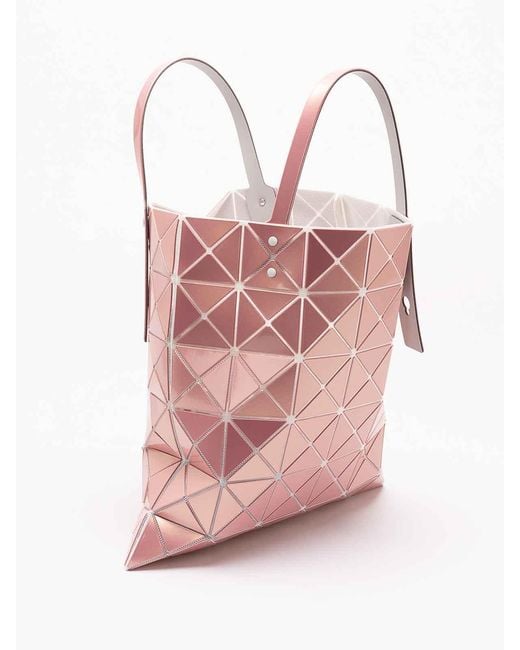 Issey Miyake Pink 'Lucent Metallic' Tote Bag