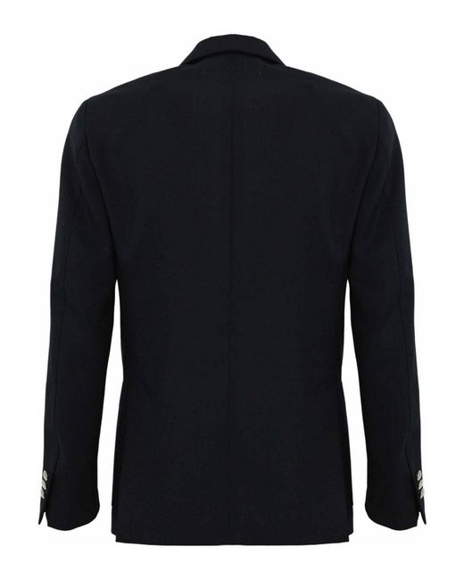Lardini Black Wool Jacket for men