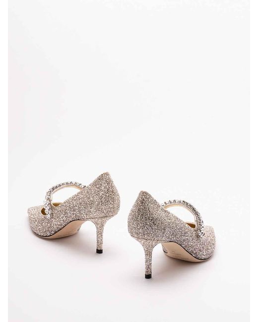 Jimmy Choo White Bing Pumps 65