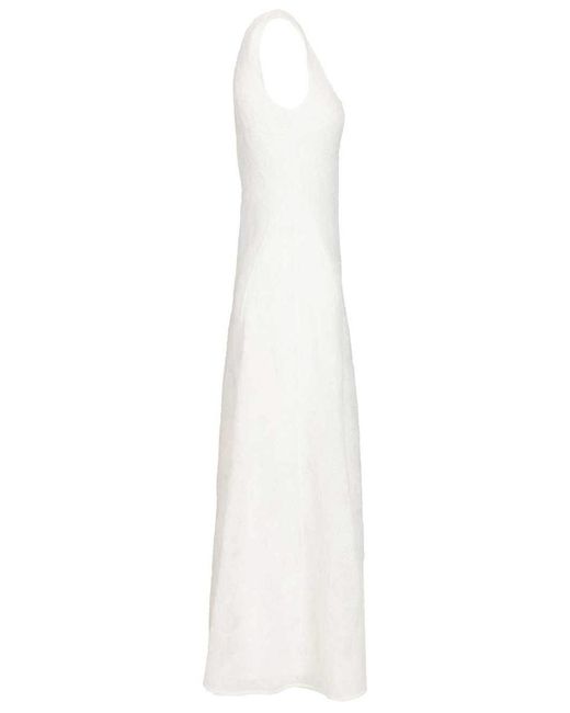 ROTATE BIRGER CHRISTENSEN White Maxi Dress