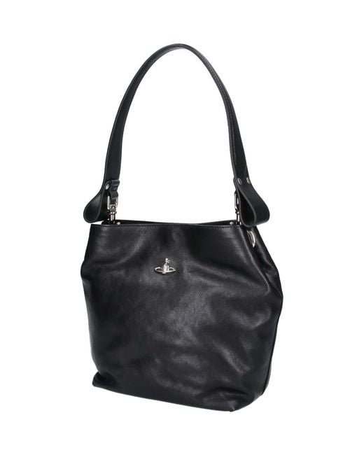 Vivienne Westwood Black Shoulder Bag Lottie