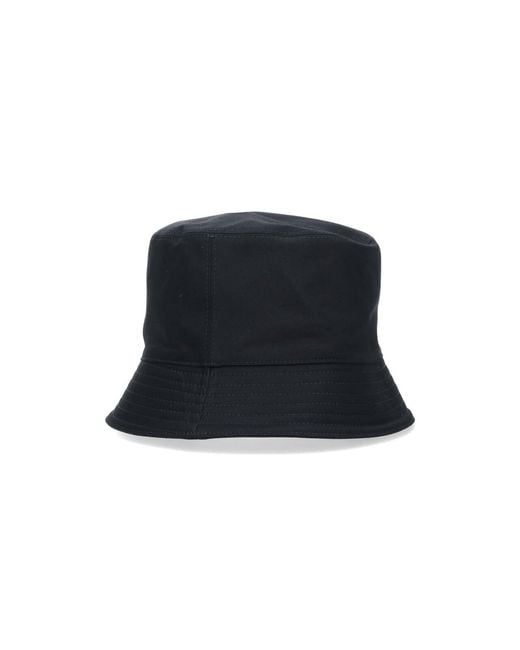 Marni Blue Bucket Logo Hat for men