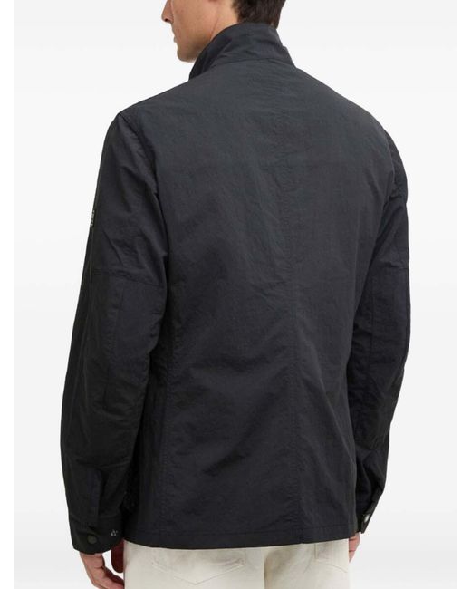 Barbour Blue Coat With Pocket for men
