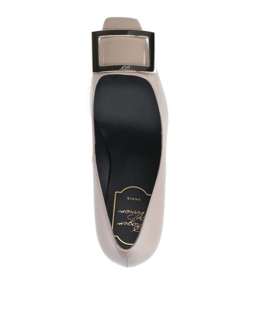 Roger Vivier White Dcollet