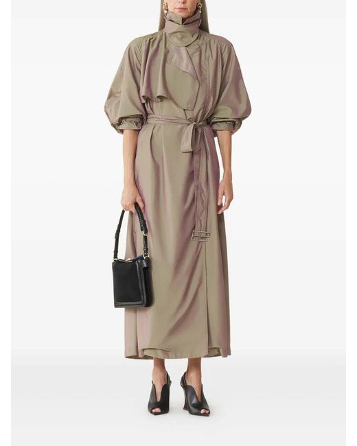 Lanvin Natural Trench Coat