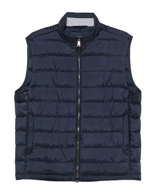 Paul & Shark Blue Outwear Waistcoat for men