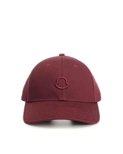 Berretto Da Baseball di Moncler in Red