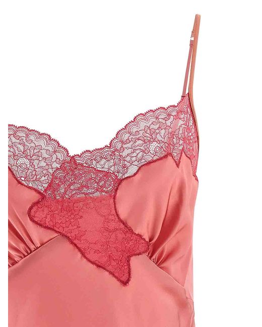 Vaillant Pink Signature Lace Top