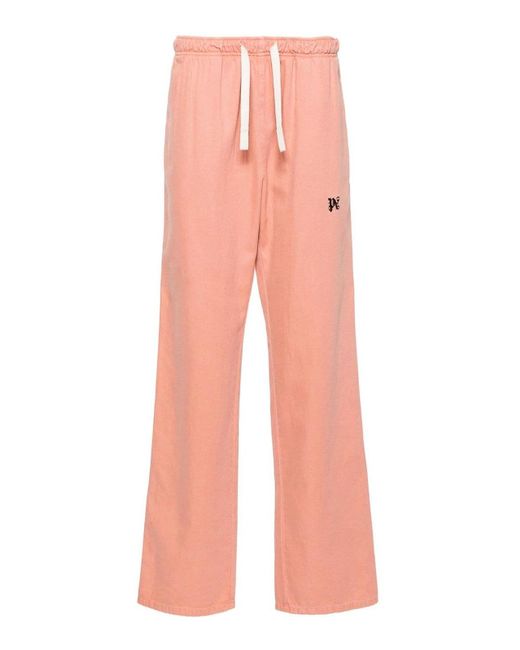 Palm Angels Pink Trousers for men