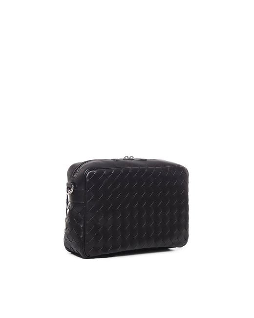 Bottega Veneta Black Braided Bag for men