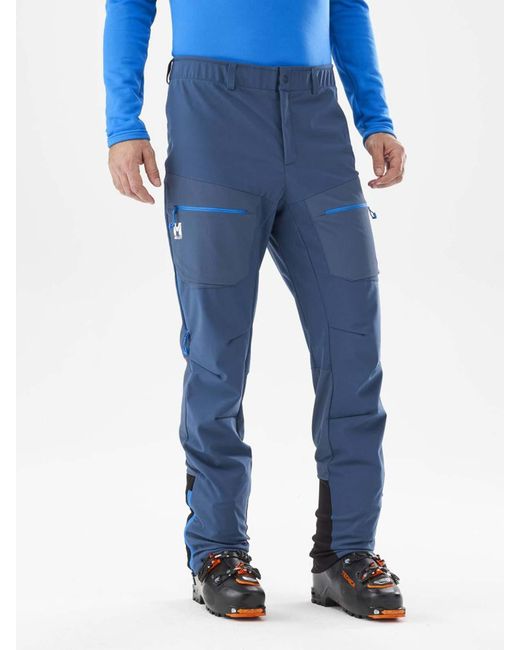 Millet Blue Casual Pants for men