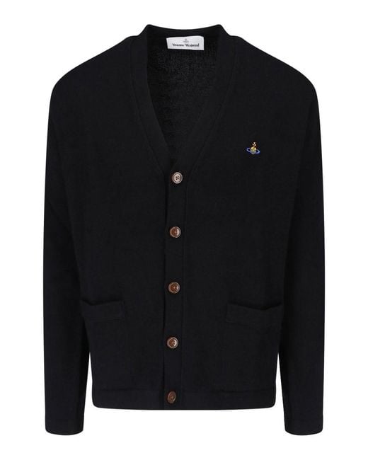 Vivienne Westwood Black Alex Cardigan for men