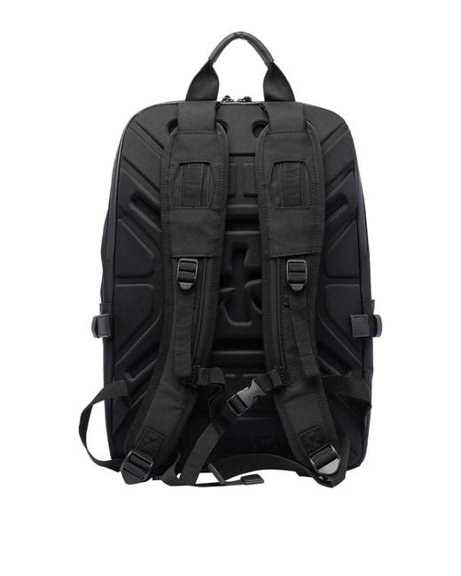 Premiata Black Ventura Backpack for men
