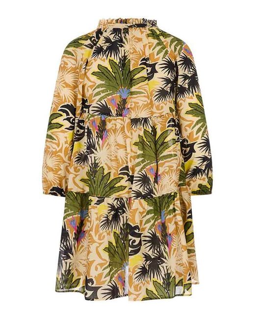 Anjuna Yellow Caftan Short