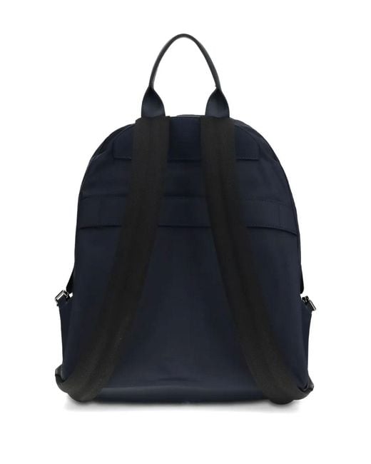 Kiton Blue Backpack for men