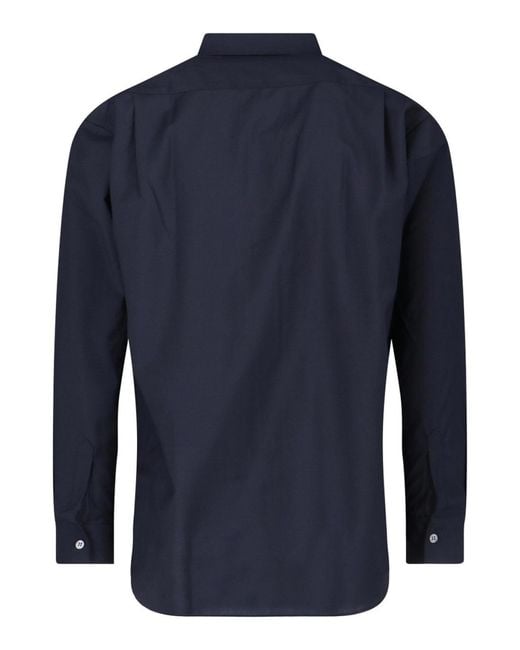 Comme Des Garcons Hommes Plus Blue Classic Shirt for men