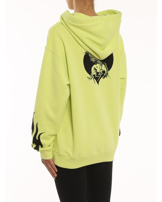 Givenchy Yellow Cotton Hoodie