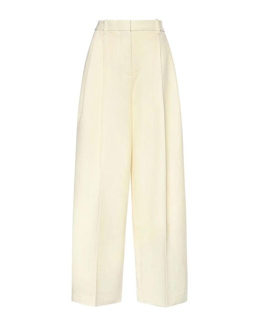 Jacquemus White Le Pantalon D'Homme