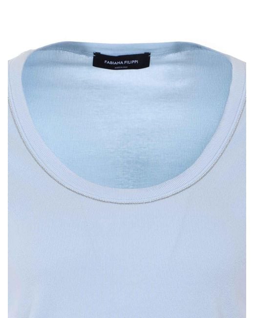 Fabiana Filippi Light Bluet-Shirt